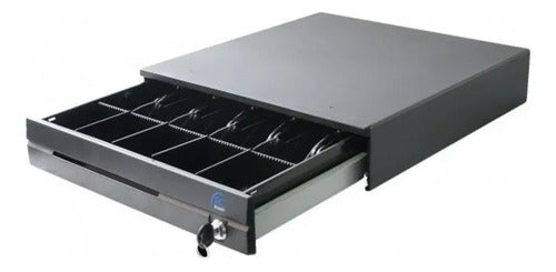 Cajón De Dinero Ec Line Ec-cd-100m-ii-g Con Llave, 4.3kg Negro