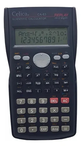 Calculadora Celica Cientifica 240 Funciones Negra Negro