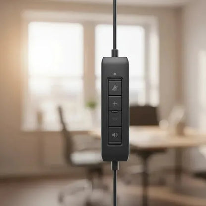 Dell Audífonos Wh125, Alámbrico, Usb-a Dell-wh125-dww Negro