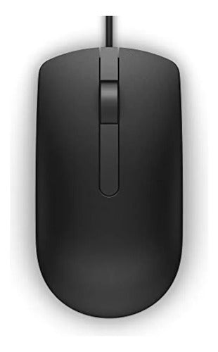 Mouse Dell Ms116, Alámbrico, Óptico, 1.000dpi, Usb-a, Negro Black