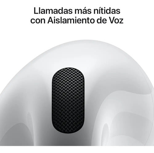 Apple AirPods (4ta. Generación), Inalámbrico, Bluetooth Blanco
