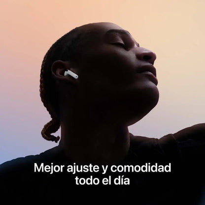 Apple AirPods (4ta. Generación), Inalámbrico, Bluetooth Blanco