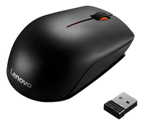 Mouse Le Inalambrico L300 1000 Dpi Receptor Nano Negro