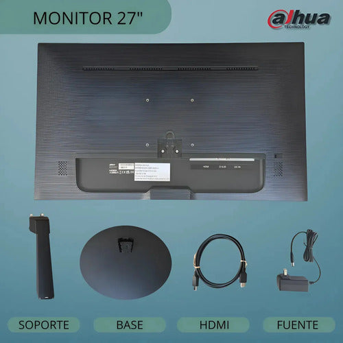 Monitor Dahua Dhi-lm27-a201h Lcd Ips 27  1920x1080 Fhd 100hz Negro