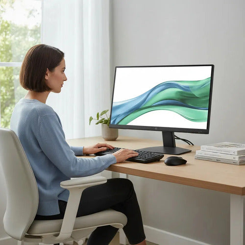 Monitor Hp Serie 3 Pro 324pv 23.8 1920x1080 Fhd 100hz Negro Negro