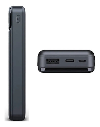 Cargador Portátil Vica Power Bank Power Bank, 20ah, Negro Negro