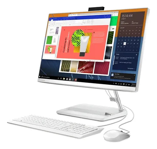 Pc All In One Computadora Lenovo 8gb Ram 256gb Ideacentre Blanco