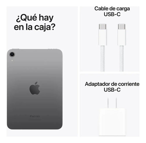 Apple Mini A17 Pro Retina 8.3 , Apple A17 Pro, 128gb, Gris Gris Espacial