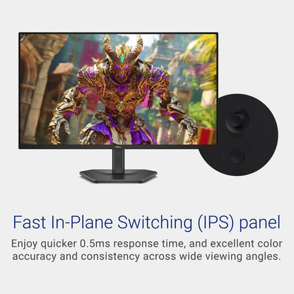 Monitor Gaming Dell 27 Fhd 240hz, Ips, Amd Freesync, 2x Hdmi Negro