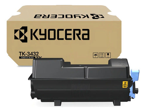 Tóner Kyocera Tk-3432 Alto Rendimiento Negro, 21.000 Páginas Negro