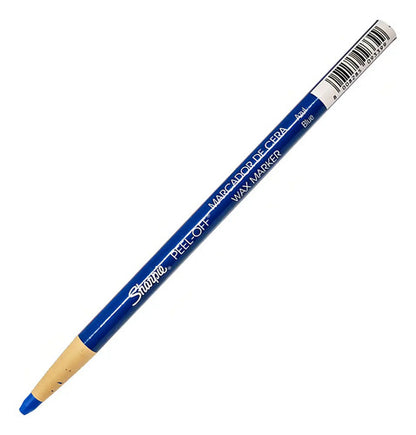 Marcador De Cera Sharpie Azul 12 Pzs