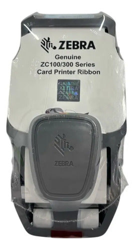 Cinta Zebra Ribbon Ymckll, 200 Impresiones, Para Zebra Zc300 Ymckll