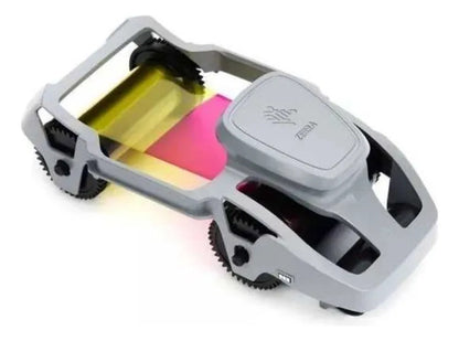 Cinta Zebra Ribbon Ymckll, 200 Impresiones, Para Zebra Zc300 Ymckll