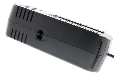 Regulador De Voltaje Forza 120v 1100w 2200va 8 Contactos Negro