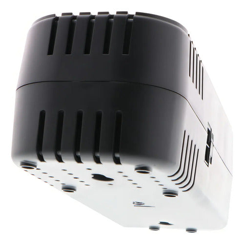 Regulador De Voltaje Forza 120v 1100w 2200va 8 Contactos Negro