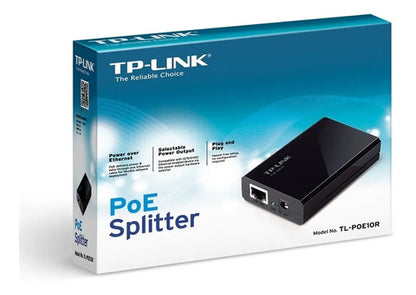 Tp-link Adaptador De Splitter Poe Tl-poe10r, 12w, 1x Rj-45