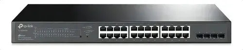Switch Tp-link Poe De 24 Puertos Tl-sg2428p 240w Negro
