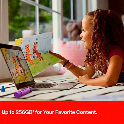 Memoria Portátil Sandisk Crayola Usb-c De 256 Gb, Violeta Y Violeta