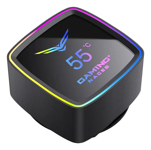 Cooler Líquido Aio Para Computadora Naceb Na-0655n Negro