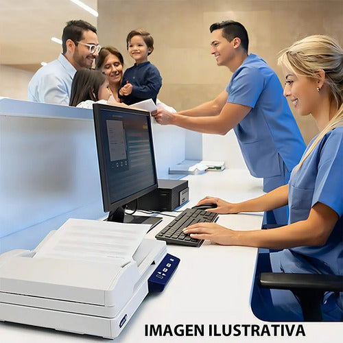 Escáner Xerox Dúplex Combo Scaner 1517 600 Dpi Blanco Y Neg Blanco