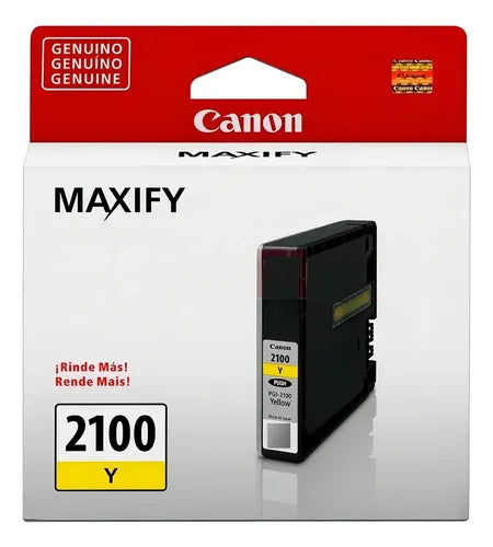 Cartucho Tinta Canon Pgi-2100y Amarillo Ib4010 Mb5310 Ori /v