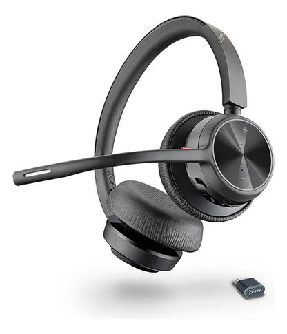 Poly Audífonos Con Micrófono Voyager 4320 Ms Base Negro Negro