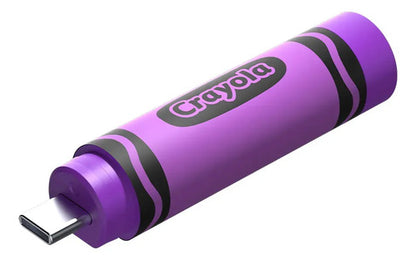 Unidad Flash Pen Drive Usb-c Sandisk Crayola De 64 Gb Morado Violeta