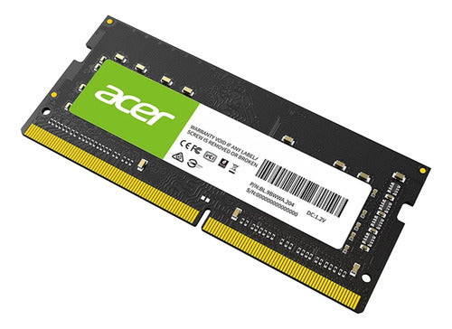 Memoria Ram Laptop Acer Sd100 Ddr4, 3200mhz, 16gb So-dimm