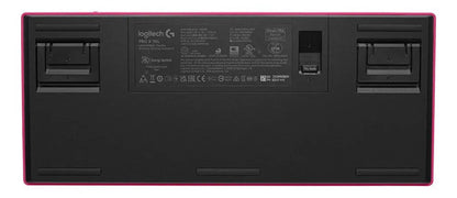 Teclado Inalámbrico Para Juegos Logitech G Pro X Tkl Magenta Magenta Inglés Us