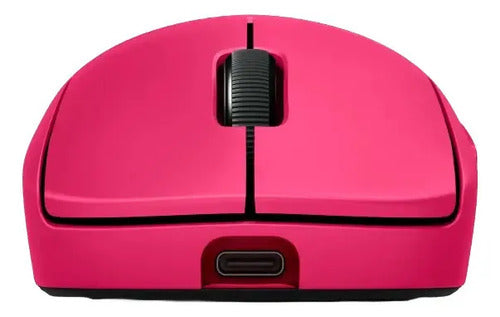 Mouse Gamer Logitech G Inalámbrico Pro 2 Lightspeed Magenta Rojo