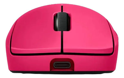 Mouse Gamer Logitech G Inalámbrico Pro 2 Lightspeed Magenta Rojo