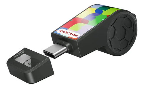 Sandisk Memoria Usb-c 64 Gb Fifa World Cup 2026 Color Negro Edición Global