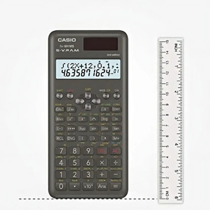 Calculadora Cientifica Casio Fx-991ms 2nd Ed. 401 Funciones Negro