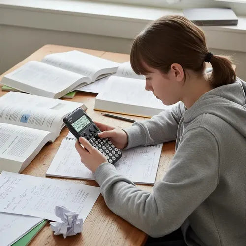 Calculadora Científica Casio Fx-82cw Classwiz 290 Funciones Negro