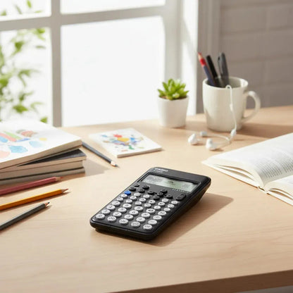 Calculadora Científica Casio Fx-82cw Classwiz 290 Funciones Negro
