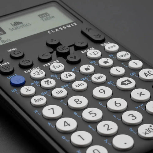 Calculadora Científica Casio Fx-82cw Classwiz 290 Funciones Negro