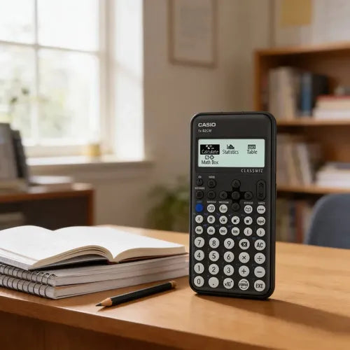 Calculadora Científica Casio Fx-82cw Classwiz 290 Funciones Negro