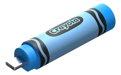 Unidad Flash Usb C Crayola De 128 Gb De Sandisk, Color Azul Azul Claro