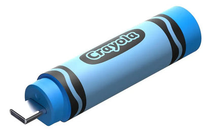 Memoria Usb Sandisk Crayola, 256gb, Usb-c 3.0, Azul Azul Claro