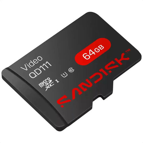 Memoria Flash Sandisk Video Vd Qd131, 64gb Microsdxc Uhs-i