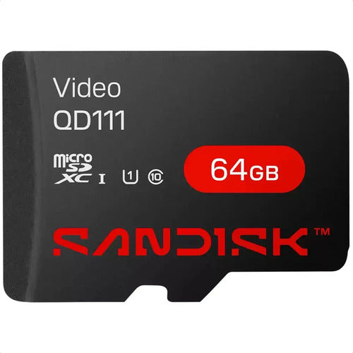 Memoria Flash Sandisk Video Vd Qd131, 64gb Microsdxc Uhs-i