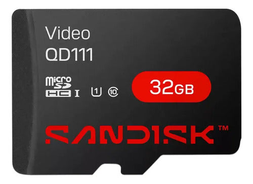 Memoria Flash Sandisk Qd111, 32gb Microsdxc Uhs-i Clase 10