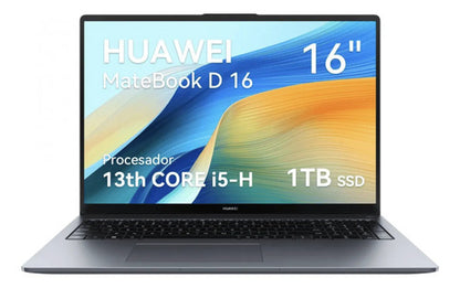 Huawei Matebook D16 / Core I5 13420h / Ram 16gb / 1 Tb Nvme Gris