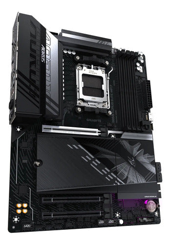 Tarjeta Madre Gigabyte B850 Aorus Elite Wifi7 Am5 Ddr5 8200 Negro