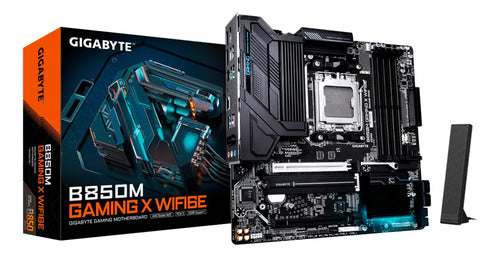 Tarjeta Madre Gigabyte B850m Gaming X Wf6e Am5 Ddr5 Microatx Negro