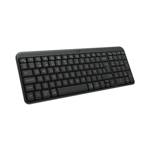 Teclado Logitech K250, Inalámbrico, Bluetooth, Negro Español Negro Español España