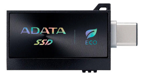 Ssd Externo Adata Sc730 1tb Usb-c/usb-a Negro Sc730-1t-cacti Negro