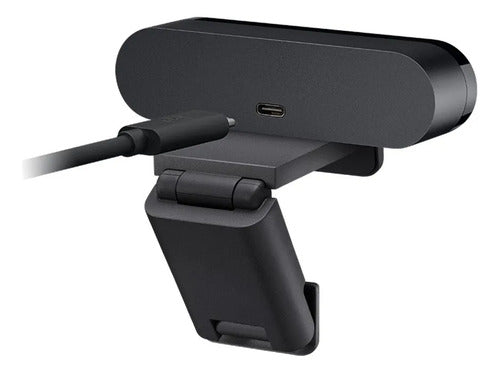 Webcam Logitech Brio 4k Ultra Hd 13mp 30 Fps Zoom 5x Usb-c Negro