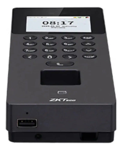 Control De Acceso Biometrico Zkteco Senseface-2a Negro Negro