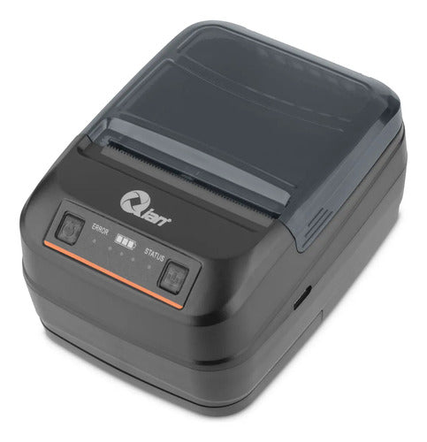 Mini Impresor Portatil De Tickets Térmica Qian Bluetooth Usb Gris